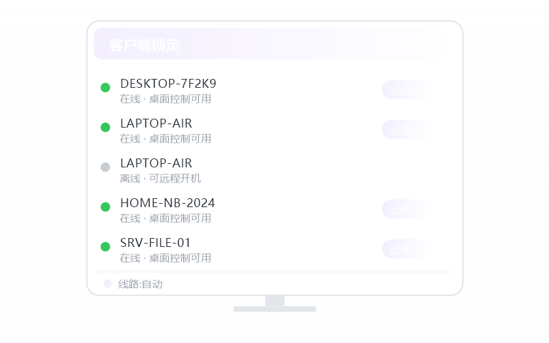 macOS 控 Windows Server 示意