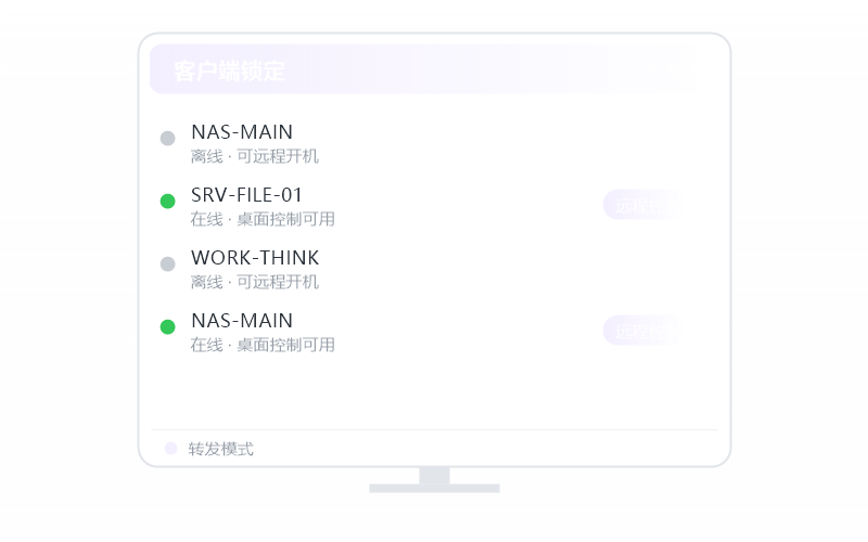 iPhone/iPad 控 Windows Server 示意