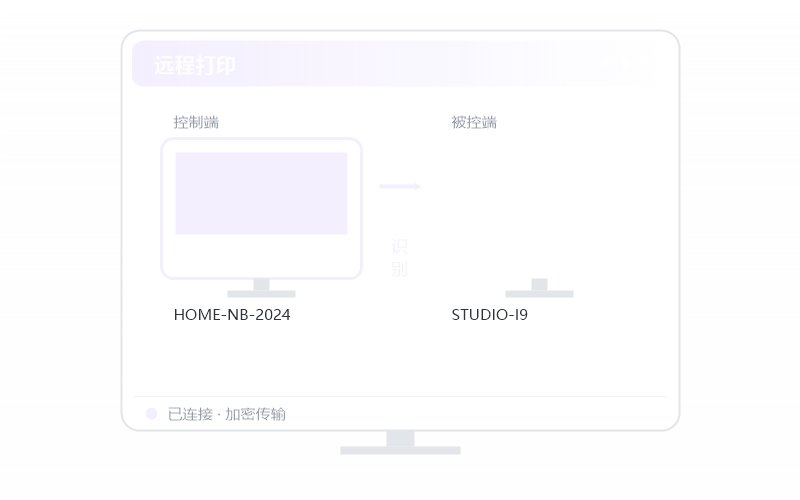 统信 UOS 控 鸿蒙手机 示意