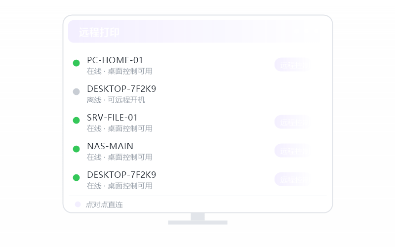 麒麟 Kylin 控 Windows 示意