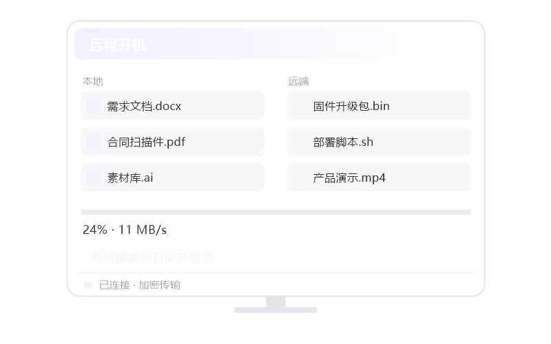 Windows 11·远程 RDP 示意