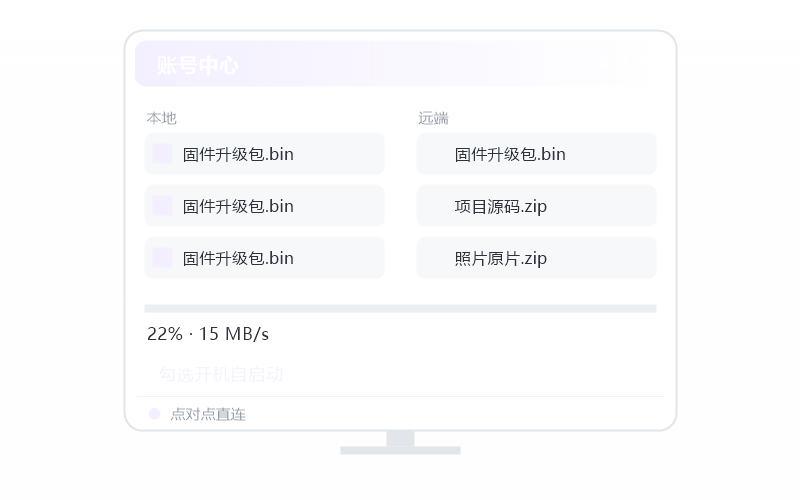 Android 手机·多协议集成(RDP/SSH) 示意