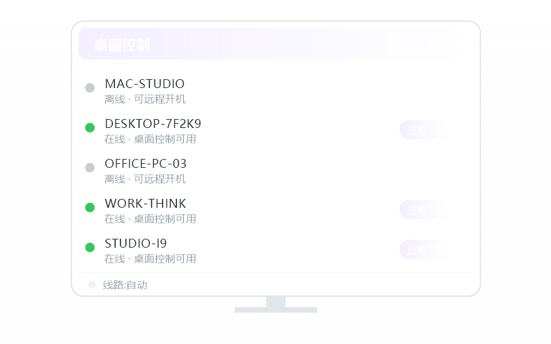 iPhone / iPad·个人云录像 示意