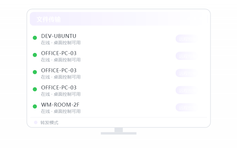 远程摄像头监控 功能示意