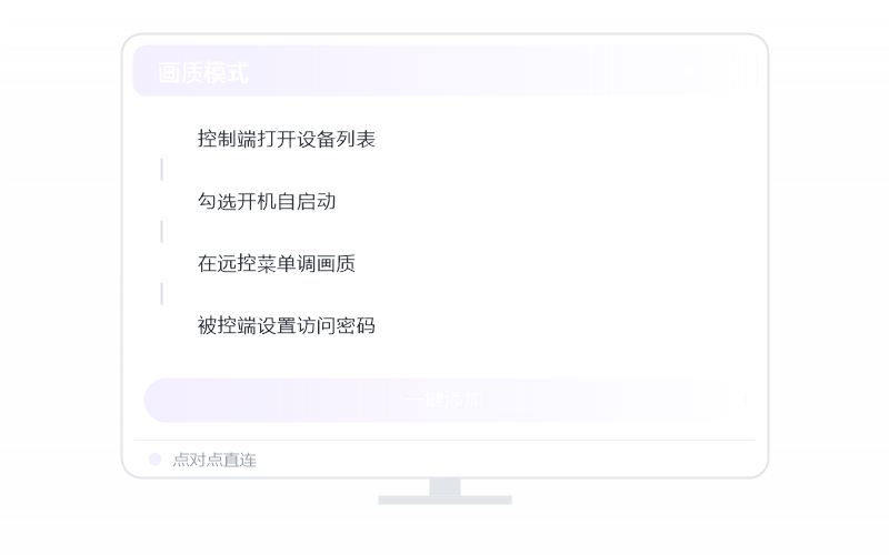 Maya·远程画面清晰吗 示意