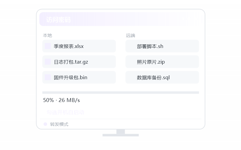 对比 parsec·哪个更省流量 示意