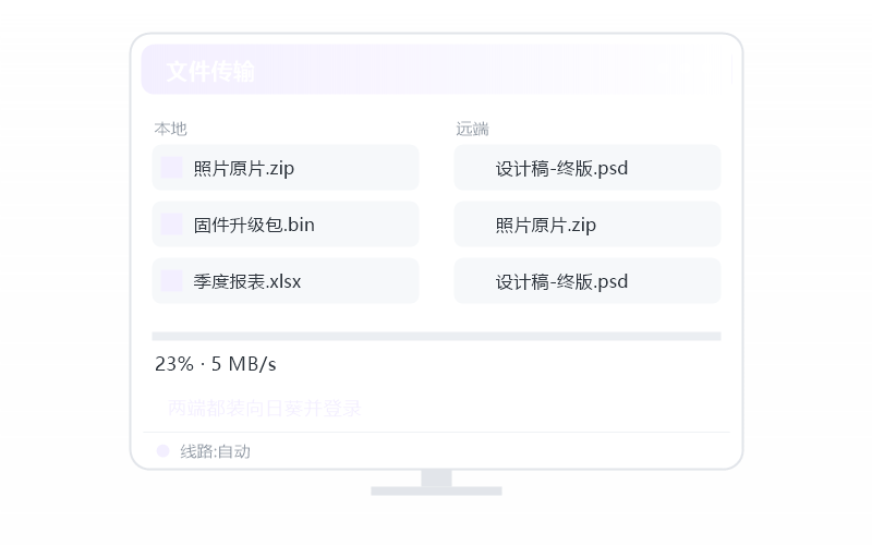 iPhone / iPad·被控端显示离线 排查示意
